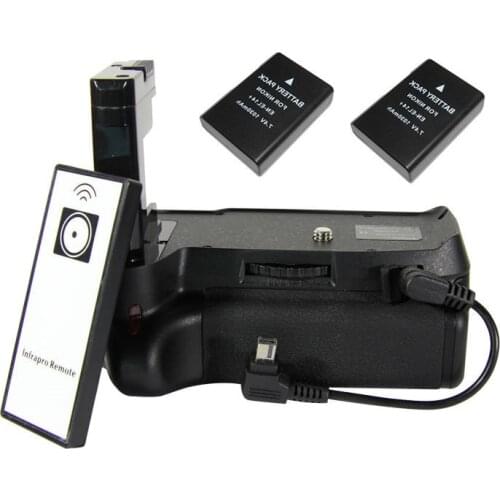 MB-D5500 D5500 D5600 Battery Grip+IR Remote Control+AA Battery Solt +2X EN-EL14 Battery for Nikon D5500 D5600 Digital SLR Camera