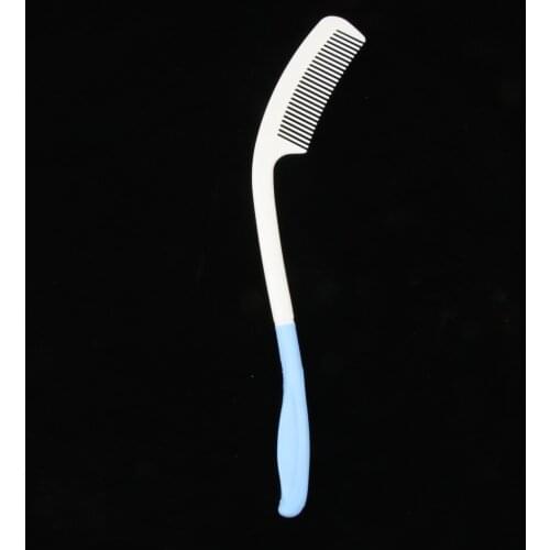 Skid Long Reach Handle Handheld Plastic Hair Comb Hairbrush Tool For Elderly Arthritis, 38cm/ 14.82inch