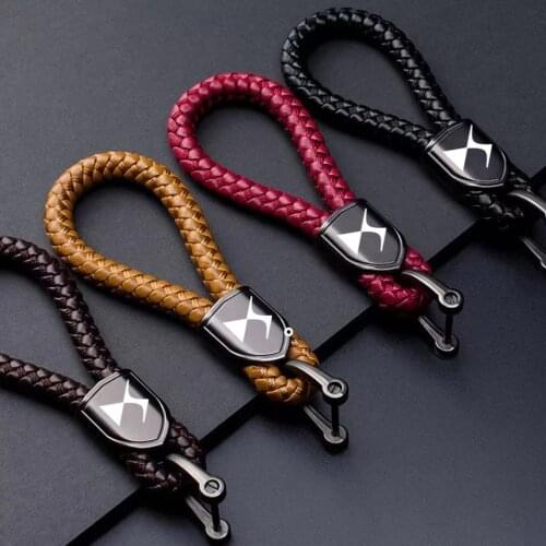 New car trinket Key ring Zinc Alloy Universal quality keychains For DS Wild Rubis DS3 DS4 DS5 5LS DS6 DS7 DS9 car Logo Key ring