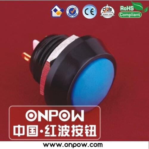 ONPOW 12mm waterproof momentary push button switch GQ12B-10/J/A/B