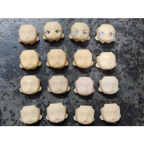 GSC Clay man blank expression replace face tiger tooth accessories Mutilated demon change material doll accessories