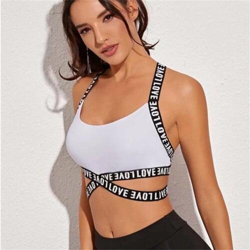 Sexy Womens Sports Breathable Fitness Running Gather Quick-Drying Sexy Hollow Personality Beautiful Back Strap Yoga Bra