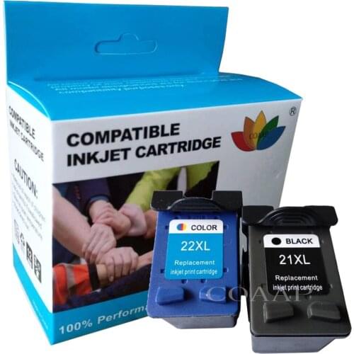 Compatible ink for hp21 XL / hp22 XL Refilled Deskjet D1445 D1470 D1520 D1560 F325 officeJet J3640 J3650 4315 4355 J3680 J5520