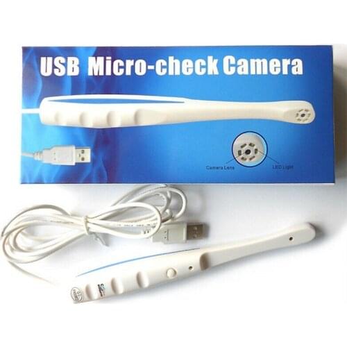 1PC Dental Digital Micro-check Cameras Oral USB Intraoral Camera Intra Oral Endoscope USB 2.0 6-LED