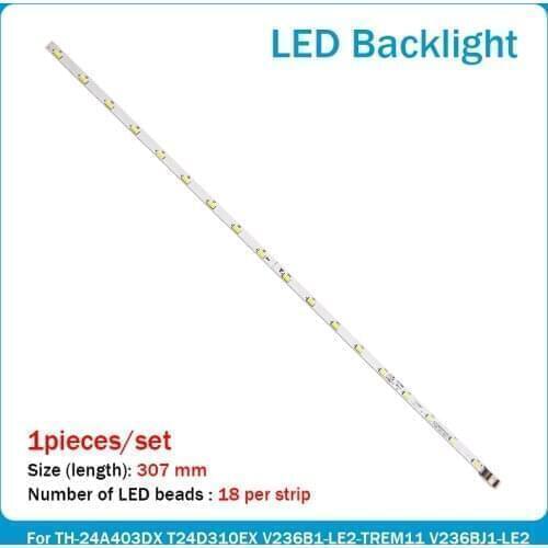 5 PCS/lot LED backlight strip for TH-24A403DX T24D310EX 24MT45D 22MA31D 24MT47D 24MT40D 24MT49U 24E510E 24LB451B UN24H4500