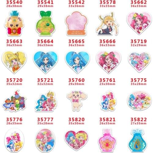 Free shipping cartoon resin for diy jewelry accessory 30 pcs planar resin pr 35540