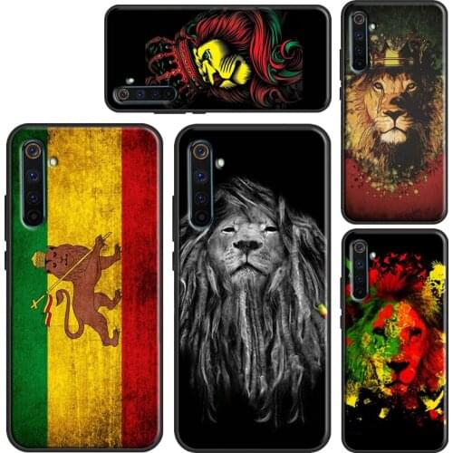 Rasta Lion Reggae Bob Marleys Case For OPPO Realme 8 Pro 6 7 Q3 Pro C3 C11 C15 C21 GT OnePlus 8 Pro 9 Pro 7T 8T 9R Cover