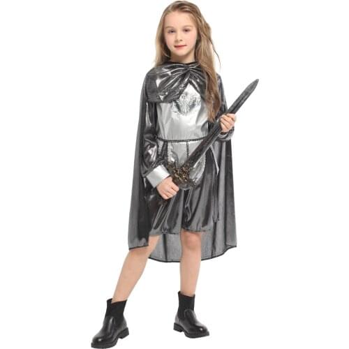 Childrens Halloween Armor Warrior Performance Clothing Prince Performance Costume Purim Party dress