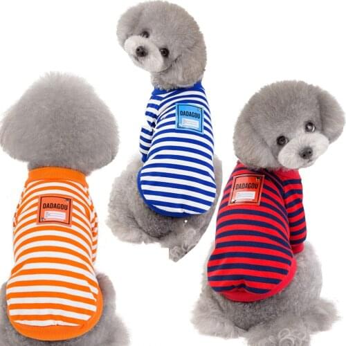 100% Cotton Autumn Dog Pets Shirt British Style Clothes for Small Puppy Chihuahua Comfortable Fashion Plaid Pet Clothing Machin