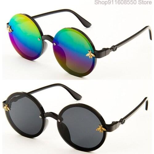 GOZLUGU 2021 fashion brand kids sunglasses black retro childrens sunglasses UV protection baby sun glasses girls boys glasses