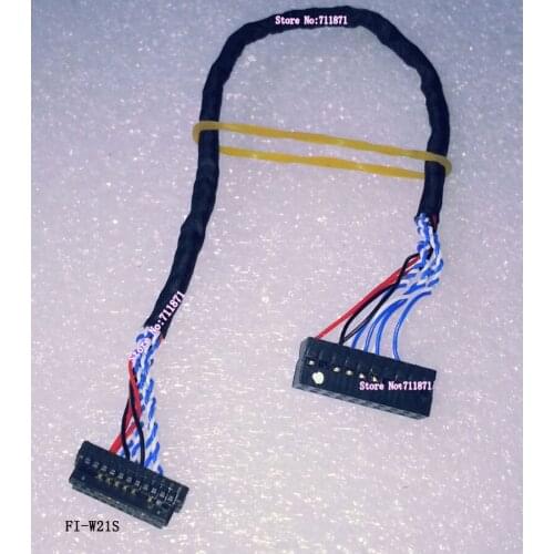 21P FI-W21S 20P LVDS 1ch 6bit LCD Screen Cable 1ch 6bit LVDS 21Pin Fi-W21S Screen Line Fi W21S 21 Pin Screen cord