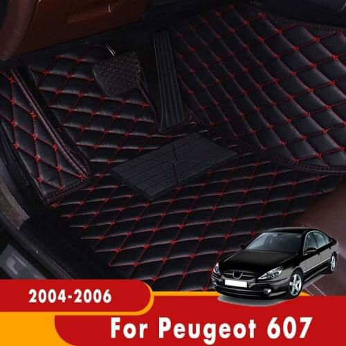 Carpets For Peugeot 607 2004 2005 2006 Custom Car Floor Mats Interiors Accessories Auto Styling Rugs Covers Protect Parts