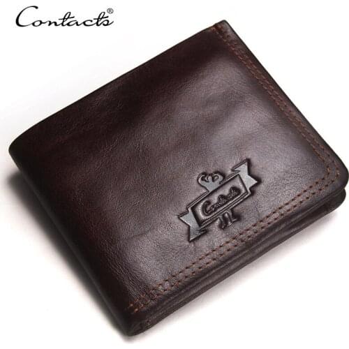 Mens Purse Leather Vintage Mens Wallet Multifunctional Fashion Zipper Coin Purse Card Holder for Men