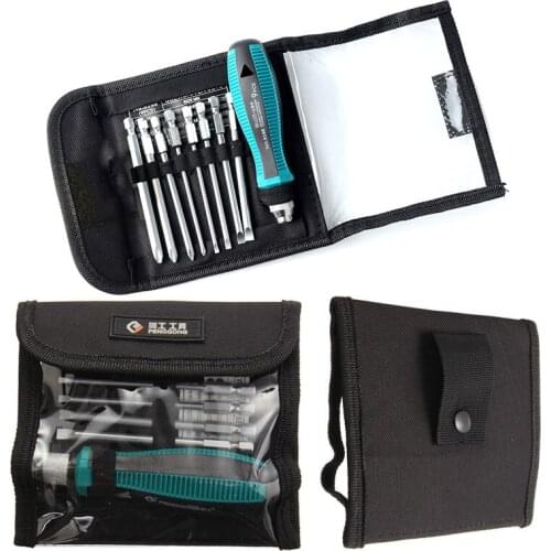 HOEN 9 In 1 Screwdriver Set Multi-Bit Tools Hand Tool Repair Screw Driver Screwdrivers Kit Home Useful Multi Tool