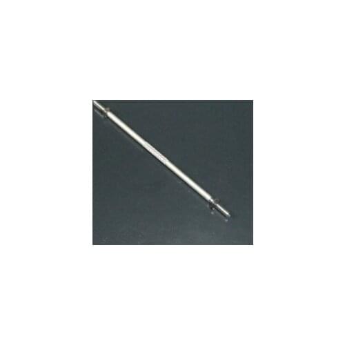 Titanium Alloy Knurled Push Rod M3X80mm with Double Sides Counterclockwise Teeth