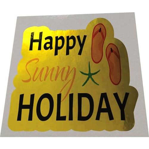 Christmas big sale vinyl sticker sheet printing for packing box or bottle