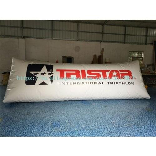 Selling outdoor water PVC inflatable billboards, water advertising signs, water floats, water buoys, with free air pump