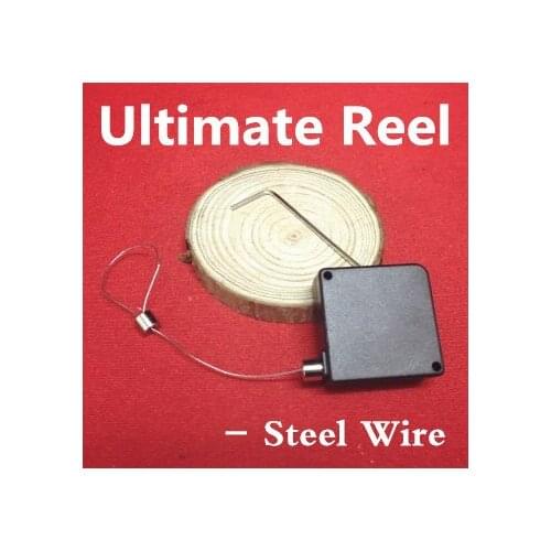Ultimate Reel (Nylon Thread/Steel Wire Available) Magic Tricks Magician Stage Street Accessories Gimmick Object Vanising Device