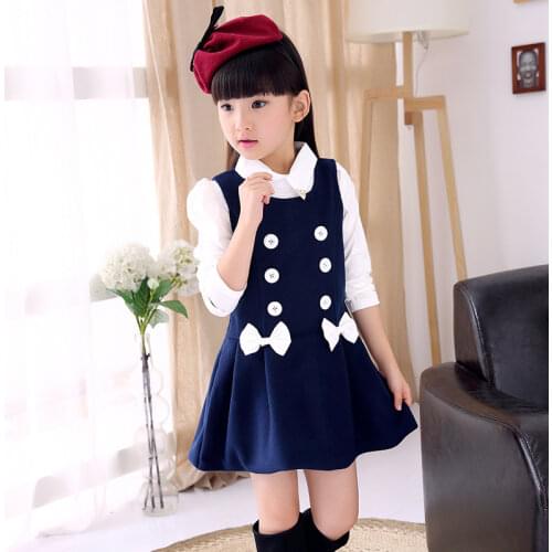 V-TREE Warm Dresses For Girls