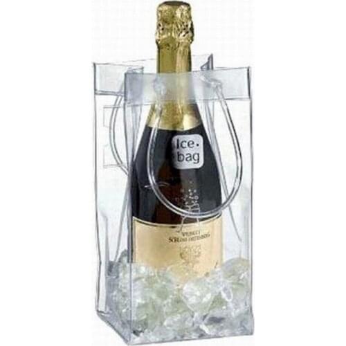 100pcs PVC Ice Bag hanging Wine glass holder cooler chiller Gift tools