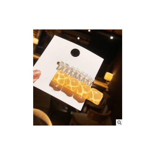 60set/lot 2pcs/set Crystal Dream DIY Simple Acrylic Hair Clips Water Ripple Bang Hairpins Suits Hair Styling Accessories HA772