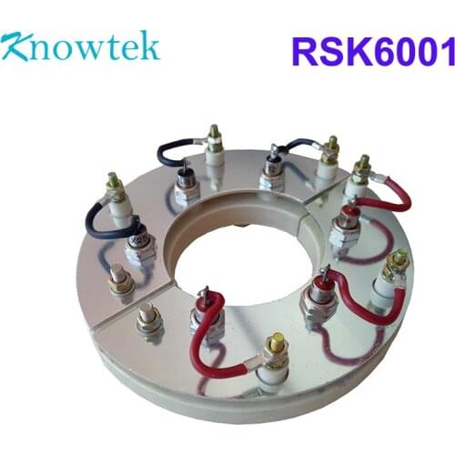 70A Rotating Rectifier RSK6001 For Generator HC7 LV6 Series Alternator ZX70-12 Diode Kit with Base Plate RSK 6001