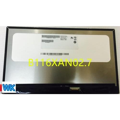 Free shipping Original New 11.6 inch LCD Display only Screen Glass Panel Digitiser Assembly 2 in 1 For Acer Aspire B116XAN02.7
