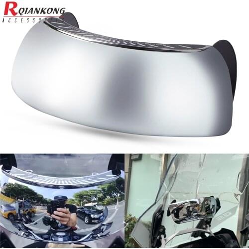 For BMW R1200GS LC Adv. Motorcycle Windscreen Rear View Mirror 180 Ultra Wide Angle Central Rearview Mirror R1250GS F 800 850 GS