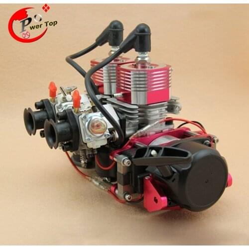 FVITEU CNC 52cc and 58CC double-cylinder two-stroke engine of rc boats