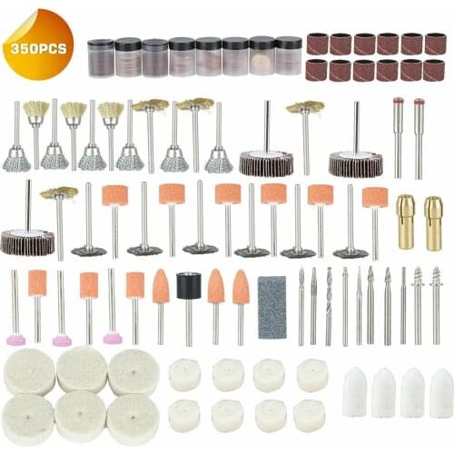 350 pieces of electric grinding accessories boxed sandpaper can be cut, polished and derusted