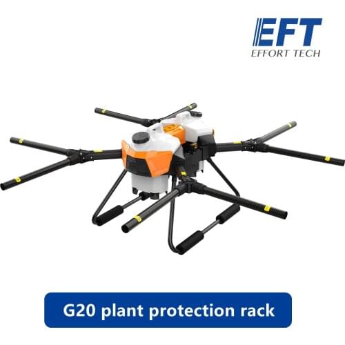 EFT new G20 V2.0 22KG 8-axis plant protection drone frame embracing folding machine 10L water tank can be inserted with spraying