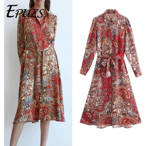 EPUZS Fashionable Shirt Dresses