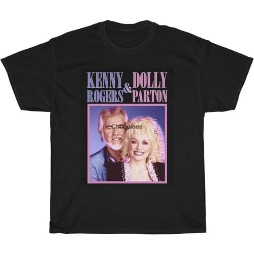 Kenny Rogers and Dolly Parton T Shirt Kenny Rogers and Dolly Parton Retro Tee Kenny Rogers and Dolly Parton Shirt Best Seller