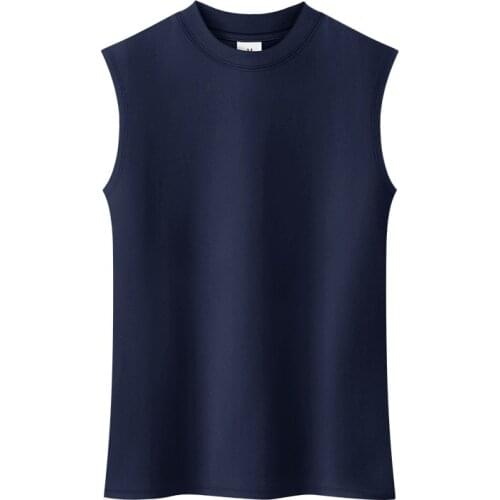 Womens Cotton Camis Solid color Female Slim Sleeveless Casual Vest Solid Color Crop Lower Cut Top For Ladies Fitness Vest Summer