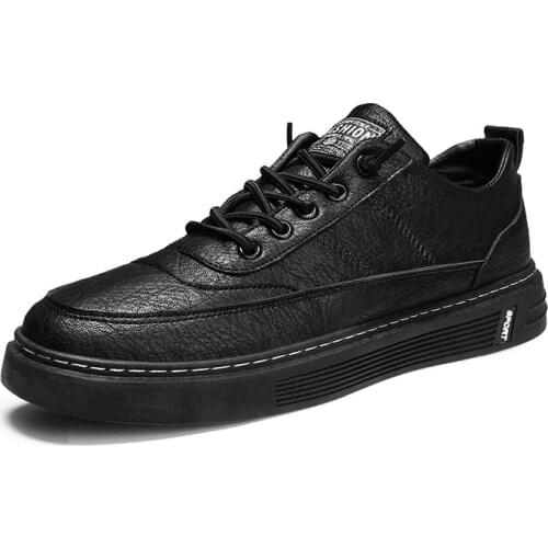 Men Leisure Skateboard Shoes Fashion Original Black Outdoor Walking Sneakers Summer Comfortable Boots 2021 New Brand 39-44 Euro