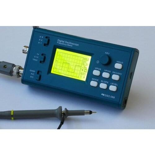 DSO068 20MHz Mini Digital Oscilloscope DIY F Version Kits Digital Screen Electronic Teaching Practice Production Suit osilaskop