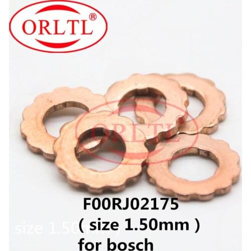 ORLTL F00RJ02175（size 1.50mm) Washer Shims F00RJ02175 Injector Copper Washer 5 Pcs / Bag for