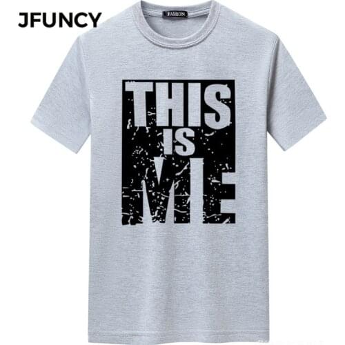JFUNCY Oversized Loose T Shirts Men Summer Short Sleeve Cotton Tops Man Harajuku Graphic Tees Mens Clothing Hombres Camiseta