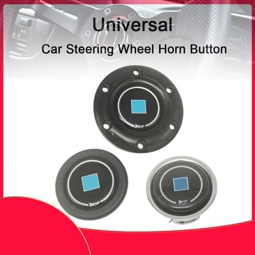 Universal Car Modified Steering Wheel Horn Button Speaker Racing Steering Wheel Control Horn Cover For Most Of Car