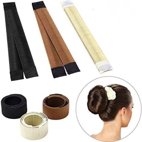 Magic Hair Bun Rolls Maker Scrunchie For Women Chignon Donut Hairstyle Topknot Curler Roller Twist Braid Doughnuts Styling Tools
