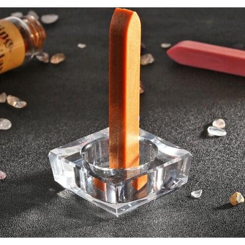 Winnereco Decorative Crystal Candlesticks