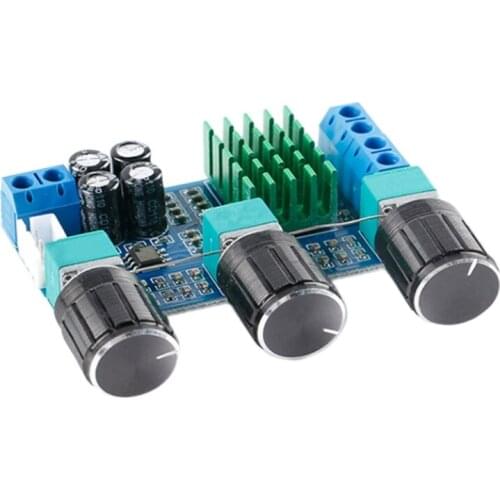 XH-M567 TDA3116D2 Digital Power Amplifier Board 2X80W High-Power Dual-Channel Audio Amplifier Module