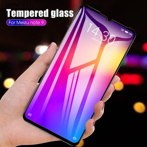 For Meizu Note 9 Glass Screen Protector case Full Cover Tempered Glass Protective 9H mobile phone Glass Film