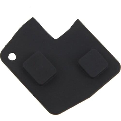 2 Keys Rubber Button Key Remote Control For Toyota Yaris Rav4 Corolla Mr2 Celica