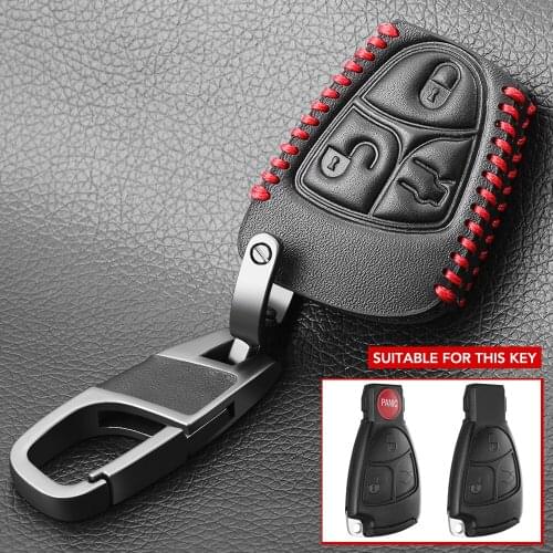 3/4 Buttons Car Key Protection For Mercedes Benz C B E Class W203 W211 W204 YU BN CLS CLK Remote Key Shell Case Cover