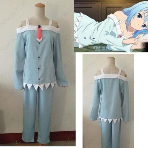 Anime Kono Subarashii Sekai ni Shukufuku wo Megumin Aqua Cosplay Costume Custom Made