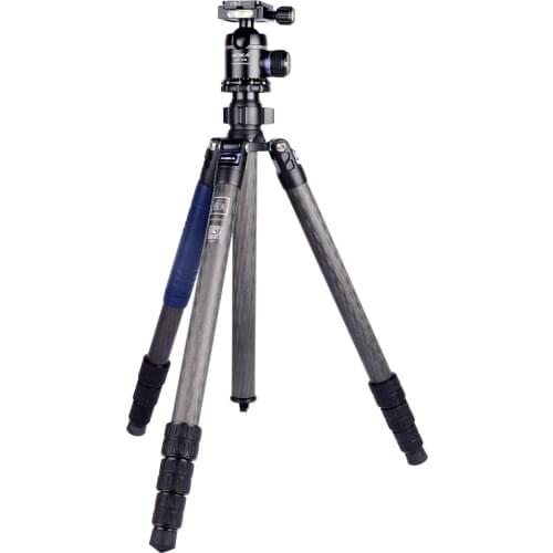 AOKA AK284C Loading 16kgs professional video digital stativ travel carbon fiber stand tripod for camera with KK38 ball head