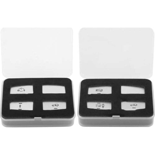 Car Mirror auto mirror accessories Hanging Adjustment Button Trim Sticker Aluminium Alloy Fit for Mercedez Benz