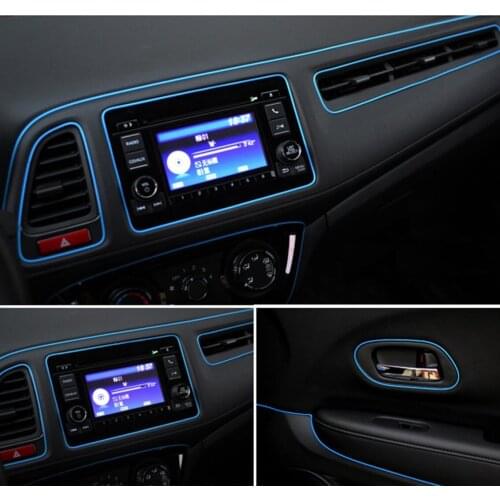 Car-styling Dashboard Sticker Strips for Chevrolet Cruze Aveo Lacetti Captiva Cruz Niva Spark Orlando Epica Sail Sonic Lanos