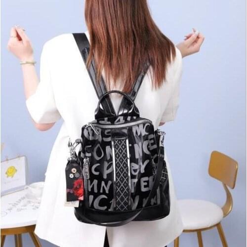 BTS Розовый Women's Backpacks With Prints